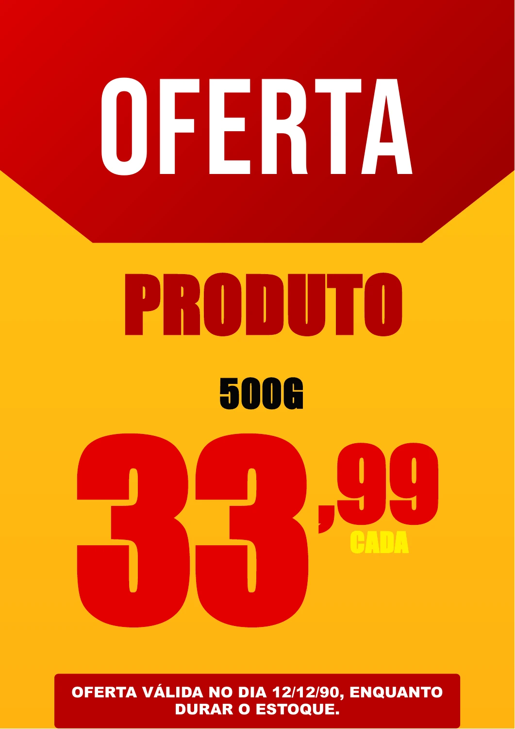 Placa demonstrativa: Faixa vermelha